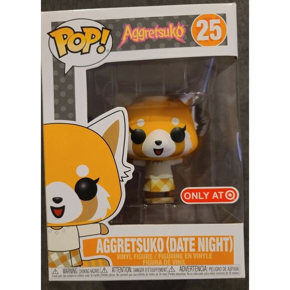 Funko POP! Sanrio AGGRETSUKO (Date Night) Vinyl Figure #25 Target EXCLUSIVE - Picture 1 of 6